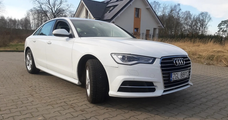 Audi A6 cena 59999 przebieg: 147000, rok produkcji 2017 z Goleniów małe 497